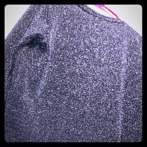 Shimmering top , cute with some black skinny jeans